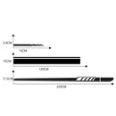 Long Stripe Car Styling Stickers Side Skirt Wing Door Mirror Decorative Decals