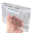 Acrylic Periodic Table Display with Elements Table Display, with Elements S