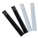 1Pc 18cm high quality steel ruler metal bookmarks for drawing school supplies ME