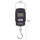 50KG Digital Travel Portable Handheld Weighing Luggage Bag Scales Suitcase T5B6
