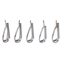 5Pcs Stainless Steel Corrosion resistance Fishing Rod Guide Tip Ring Hook