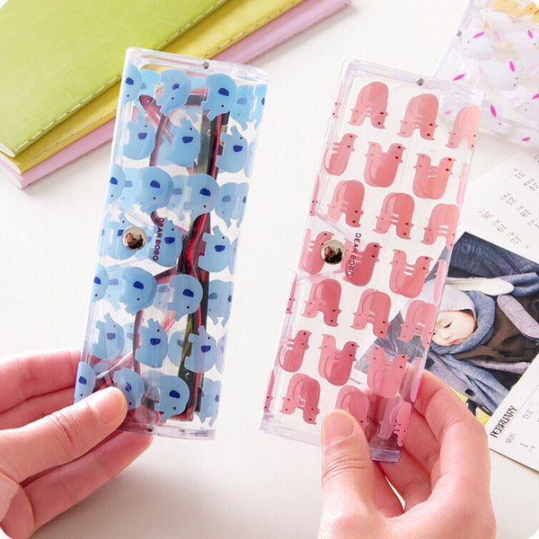 Transparent Plastic Sunglasses Case Spectacle Reading Glasses Storage Clear B Tw