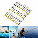 30 Fishing Float Bobber Stops Space Bean Sinker Connector Rolling N0J9 Swiv P5A5