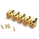 5pcs SMA Male Plug Solder For Semi-Rigid RG402 0.141" Cable RF Connector  JR