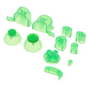 Trigger ABXY Button Kits + D-pad Mod Set for Nintendo NGC Controller Green