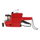 MX-6600 / 10 Digits 2 Lines Price Tag Gun Price Labeler, 6-Currency, Red