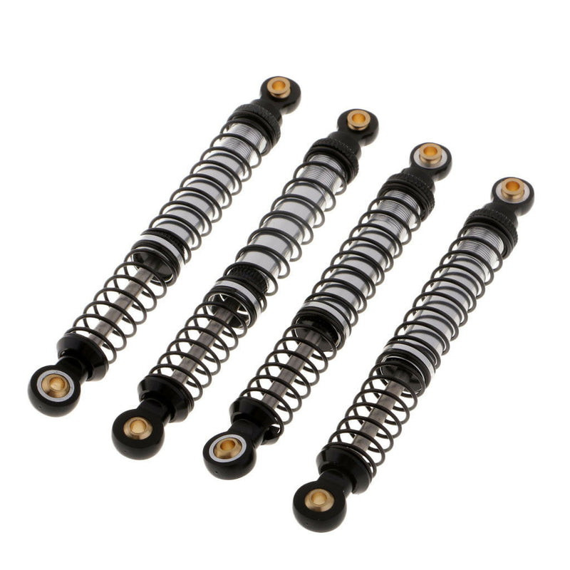 4PCS Alloy 112mm Shock Absorber Assembled Replacement for HSP RC 1:10 Buggy