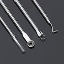 4Pcs Blackhead Remover Acne Blemish Comedone Pimple Extractor Cleaner Tool Kit