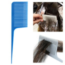 1pc ABS Weave Highlighting Foiling Hair Comb Salon Styling Hair Combs Blue