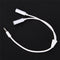 3.5mm AUX Audio Mic Splitter Cable Earphone Headphone Adapter Male To Female ES
