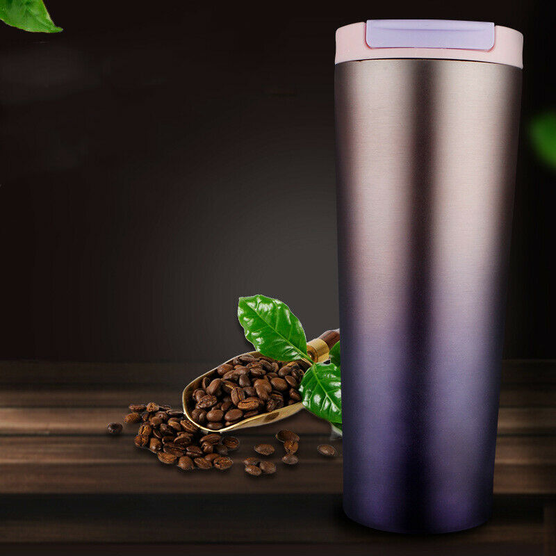 Premium Travel Coffee Mug Stainless Steel Insulations Tumbler Cups Vacuum F I6H6