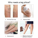 Memory Foam Half Moon Bolster Knee Neck Roll Pillow Pain Lumbar Relief H0H3