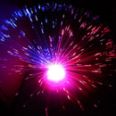 LED Multi Colour Changing Fibre Optic Fountain Night Light Lamp Home Decor Nice