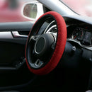 1x Universal Elastic Auto Car Steering Wheel Cover Non Slip Accessories 38cm