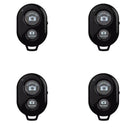 4 Pack Bluetooth Camera Remote Control Shutter for Smart Phones, Wireless CaR6G7
