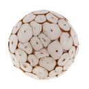 Simulation Wooden Shapes Styrofoam Foam Ball Home Decoration Ornaments 7cm