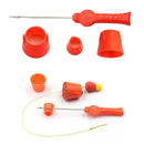 4pcs/set Fishing Method Feeder Groundbait Rocket Cage Tackle Equipment
