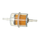 Universal Motorcycle Car Inline Fuel Petrol Filter Fits 6mm 8mm Pipes for Fuel