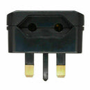 European Euro EU 2Pin to UK 3Pin Plug Adapterwer Socket Converter-uk Travel N9O7