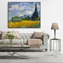 Painting By Numbers Kit DIY White Clouds Canvas Oil Art Picture Home Decor