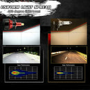 H7 1800W 270000LM 4-Sides LED Headlight Kit Hi/Lo Power Bulb 6000kJC!c