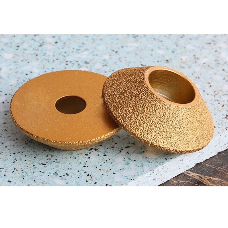 Brazing Diamond Angle Grinder Stone Grinding Wheel 45 Degree Bevel Edge Mar R9Y5