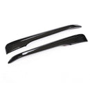 2pcs Carbon Fiber Plastic For BMW New X1 F48 2016-2018 Front Fog Lamp Strip