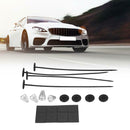 1 Set Universal Car Electric Radiator Fan Mounting Kit Plastic Ties Straps