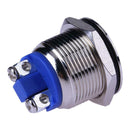 19mm Waterproof Car Metal Push Button Boat Horn Starter Momentary Switch A