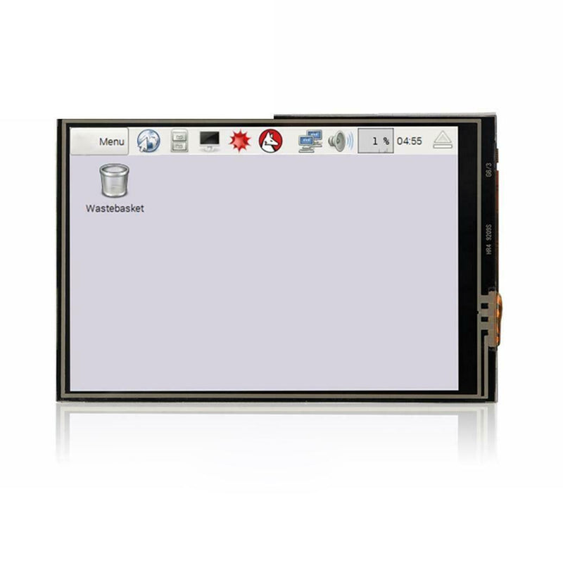 3.5in HDMI Mini Touch Screen LCD Display +ABS Case For Raspberry Pi 3B+/3B/2B