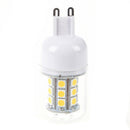 G9 5W 27 LED 5050 SMD Corn Bulb Lamp Spot Light Spotlight Warm White AC 220 I5B5