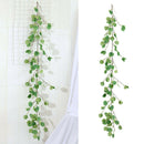 5.6ft Artificial Eucalyptus Garland Faux Eucalyptus Leaves Vines Greenery Plants