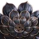 Alloy Incense Burner Stick Holder Plate Burner Plate Buddhism Coil LotusCenserOZ