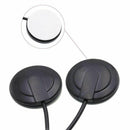 21-INCHES Wire Length 1/4 Inch Output Jack 2 In 1 Piezo Pickup Disc Transdu