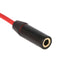 1.2m 3.5mm Male To Female 3-Pole Jack Plug Stereo Audio Aux Extension Cable Cord