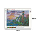 5D DIY Full Drill Diamond Painting Scenery Cross Stitch Embroidery Wall Art