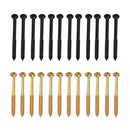 12 Pieces Pickup Mounting Screws for Guitar and Bass Parts