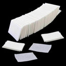 New 1000pcs UV Gel Tips Cotton Nail Polish Cleaner Remover Wipes Lint Free White