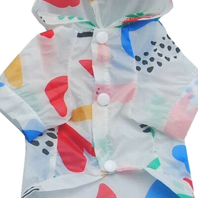 Pet Dog Summer Sunscreen Costumes Jacket Coat Breathable Outfit Clothes wit