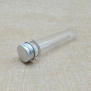 50Pcs 40Ml Plastic Test Tube With Screw Cap Bottle Aluminum Cap Packing Tub