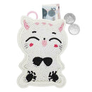 DIY Special Shaped Diamond Painting Wallet Bag Cute Cat Pattern Purse Decor