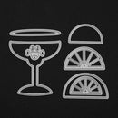 1set Drinks Metal Cutting Dies Stencils DIY Scrapbooking Embossing Decor(A)