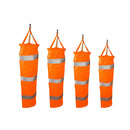 4x 24 30 40 60" Windsock Reflective Outdoor Boat Airport Lawn Windsock Bag Flag