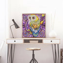 5D DIY Special Shaped Diamond Painting Owl Cross Stitch Embroidery Mosaic Kit