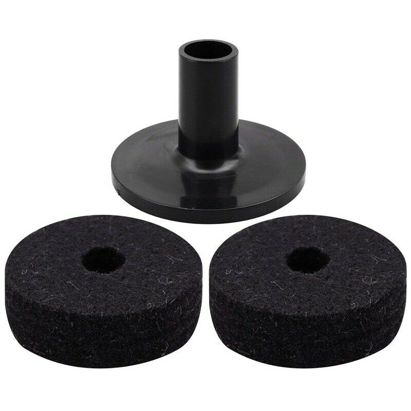 Cymbal Stand Felt Washer and Plastic Drum Cymbal Stand Sleeves Replacement
