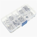 260Pcs Stainless Steel Flat & Spring Metal Lock Washer Set Assortment M2.5-M10