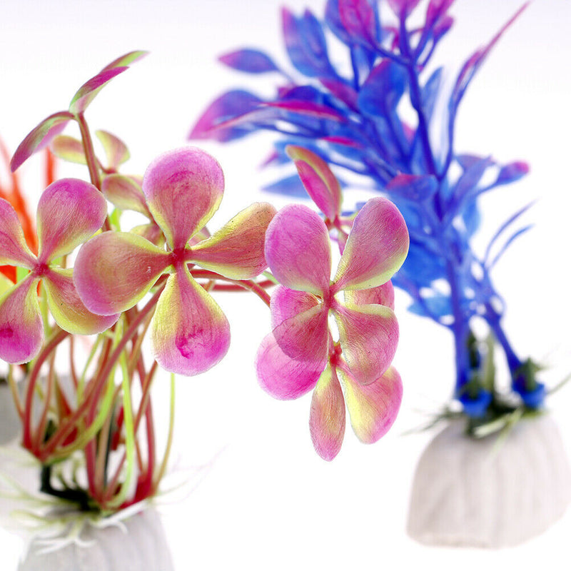 Artificial Simulation Water Plants Aquarium Plant Grass Fish Tank Decor BX
