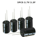 5x 2.7V 3.3F Farad Electric Double Layer Capacitor Super/Ultra Cylindric ILB