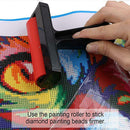 22 Pieces 5D DIY Diamond Painting Accessories Tools Kit with 28 Grids Box