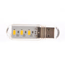 PortableKeychain USB Power 3 LED WhiteNight Light U Disk Shape Lamp Cover SEAU